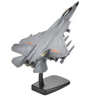 Modèle d'avion de chasse en alliage de simulation Diecast J10 J20 J31, jouet pour les fans de l'aviation militaire, modèle d'avion, décoration de collection