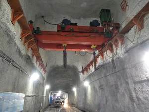 Grúa Puente Minera, Grúa Aérea Subterránea a Prueba de Explosiones para Túnel - Product Image 5