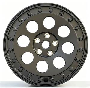 Rines de Aleación de Aluminio Forjados a Medida en 17-22 Pulgadas con Acabado Negro, Garantía de 3 Años, Aptos para Autos de Carreras Tesla Model 3 - Product Image 1