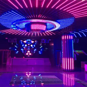 Chất lượng cao kỹ thuật số bảng quảng cáo mô-đun DJ Booth quảng cáo khác thiết bị màn hình hiển thị LED Strip ánh sáng tấm Tường