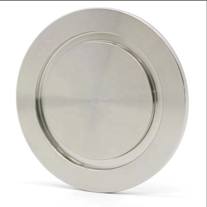 304 Stainless Steel KF Vakum Kosong Flange Pelat Buta untuk Padat End Cap Flange Baffle Pelat Vakum Flange Fitting - Product Image 3