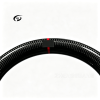 Volant personnalisé en fibre de carbone avec logo GR pour Toyota Fortuner, Hilux, Vigo, Revo, Land Cruiser LC300 LC200 Series