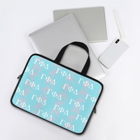 Sac pour ordinateur portable GPD Gamma Phi Delta personnalisé, sac d'ordinateur portable multi-tailles, sac de bureau portable, fournitures de bureau, vente chaude à bas prix