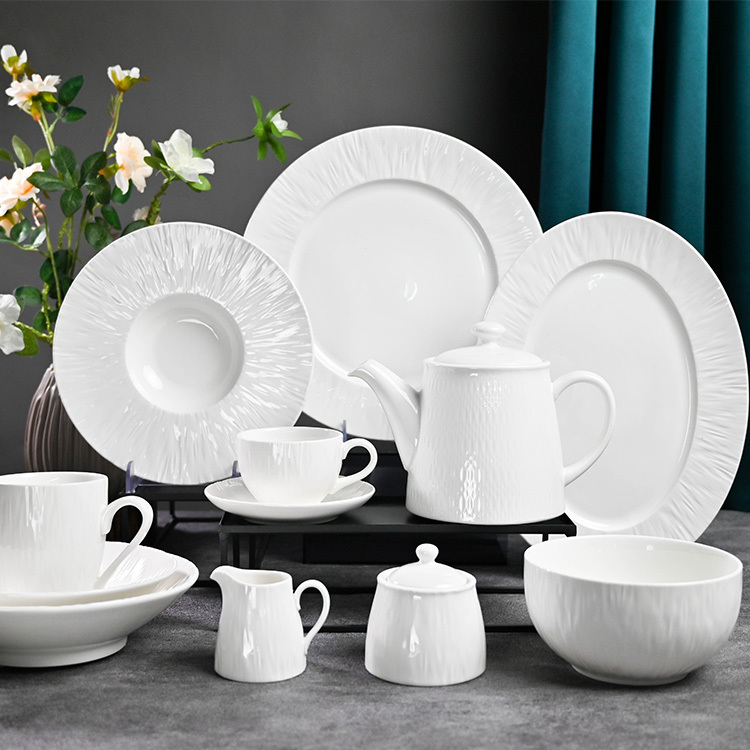For Modern Design Porcelain Luxury Dinnerware