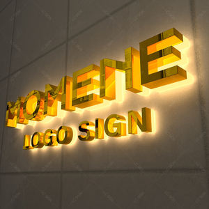 Lc Led Illunimate Sign 3D Metal Retroiluminado Letreros <span class=keywords><strong>Smoke</strong></span> Shop Led Sign para Company Channel Billboard - Product Image 5