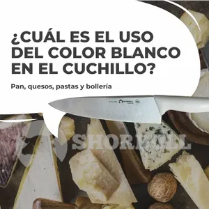 Cuchillo de Chef Profesional Shorbull Acero Inoxidable 10 Pulgadas 25 cm Blanco - Product Image 6