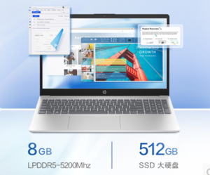 Nuevo StarBook 15-fc0458AU de 15.6 pulgadas, AMD Ryzen 5 7520U, 16GB / 1TB SSD, color plateado - Product Image 2