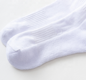 KANGYI chaussettes côtelées de haute qualité concevez vos propres chaussettes blanches simples de basket-ball - Product Image 6
