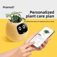 Pot Tanam Pintar AI Generasi 2 dengan Interaksi Gerakan, Perangkat Rumah Pintar WIFI untuk Berkebun, Pemantauan Air Cerdas