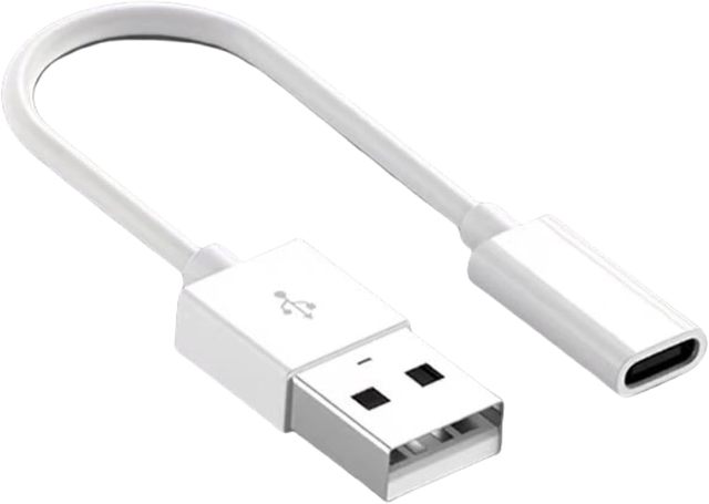 30cm USB A to iphone Female Full Charge for Apple Pencil 1st Generation for Apple Pen Charger Adapter Charging Cable