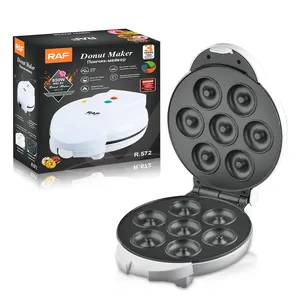 Popular 7 Holes Breakfast Cake Pop Waffle Makers Mini Doughnuts Donut Maker