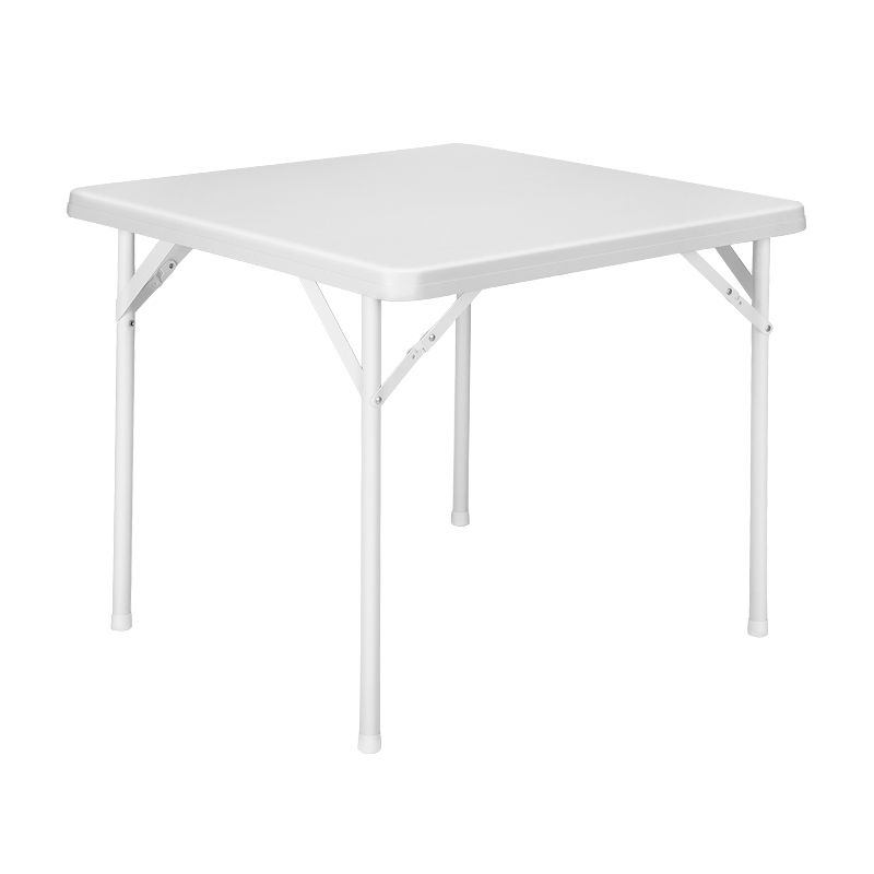 Домашний Складной Пластиковый квадратный стол, обеденный стол, Портативный Обеденный пластиковый стол