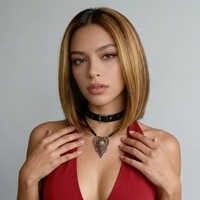 Perruques courtes bob raides à raie latérale pour femmes, effet naturel volumineux, anti-chute, sans nœuds, résistantes à la chaleur, avec ligne de cheveux naturelle