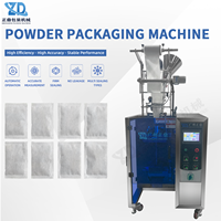 Machine d'emballage commerciale automatique à scellage thermique 3 côtés pour sachets non tissés de poudre répulsive anti-moustiques à l'armoise