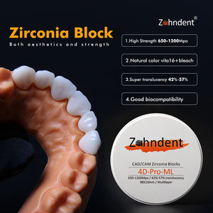 Prezzo diretto di fabbrica blocco zirconio Zahndent attrezzature dentali disco 4D PRO ML - Product Image 3