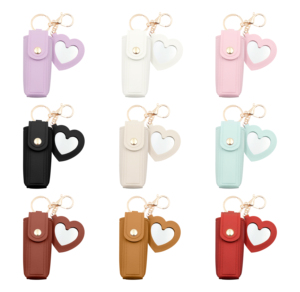 Gloss <span class=keywords><strong>à</strong></span> lèvres brillant effet repulpant végétalien avec <span class=keywords><strong>sac</strong></span>, idéal pour la vente en gros, marque privée, mignon, avec porte-clés - Product Image 2