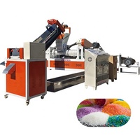 PP PE HDPE LDPE ABS Déchets Plastique Recyclage Machine Plastique Granulateur Plastique Pelletizier