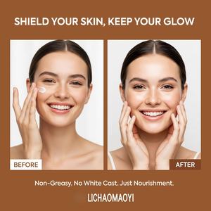 Crème <span class=keywords><strong>solaire</strong></span> hydratante blanchissante au lait de suif de bœuf fouetté, infusée à l'églantier, pour hommes et femmes, réparation des rides, crème <span class=keywords><strong>solaire</strong></span> pour le corps et le visage - Product Image 5