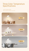 Ampoule LED SMD A60 AC220-240V 8-24W 80LM/W E27/B22, Lumière Blanc Chaud Sans Scintillement, Lampe de Gros pour Maison, Approuvée CE ROHS