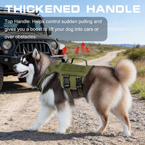 Reflective <b>Pet</b> Dog <b>Harness</b> for Small Large Dogs Outdoor Training Walking Hiking Breathable Padded No Pull <b>Pet</b> Chest <b>Harness</b> Vest - Product Image 5