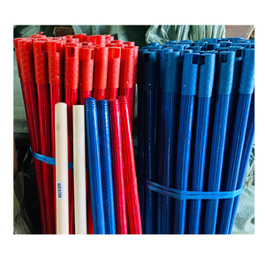 Palo de fregona recubierto de PVC, Palo de escoba de madera con cubierta de PVC a precio de fábrica - Product Image 2