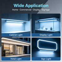 Panneau LED SMD personnalisé, carte PCB en aluminium, matériau de base FR4, épaisseur 1,6 mm, taille personnalisée, équipement de rétroéclairage pour boîtier de lampe