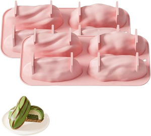 Moules à gâteau en silicone antiadhésifs en forme de noix, moule à chocolat en silicone, ustensiles de cuisson flexibles antiadhésifs pour desserts et pâtisseries DIY - Product Image 2