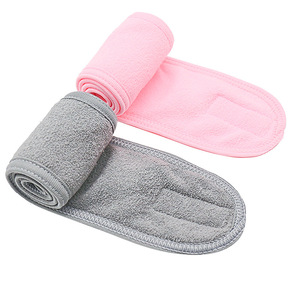 <span class=keywords><strong>Cintas</strong></span> de PC al por mayor se pueden personalizar banda de <span class=keywords><strong>pelo</strong></span> Yoga deportes doble banda para el sudor Spa diadema para mujeres - Product Image 2