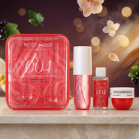 Kosy Mosy - Set de Regalo de Bruma Corporal con Aroma a Grosella Negra, Fresia y Ambergis, para Citas, Viajes, Uso Diario, Baño de Burbujas, 100 ml, Perfume Elegante con Aroma a Grosella Negra