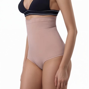 Ropa Interior Moldeadora Premium <span class=keywords><strong>de</strong></span> Cintura Alta con Control <span class=keywords><strong>de</strong></span> Abdomen, Corte Triangular, Máxima Potencia, Levanta Glúteos, Tallas Grandes para <span class=keywords><strong>Mujer</strong></span> - Product Image 4