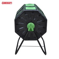 Gobelet rotatif 130L à double chambre pour composteur de jardin extérieur