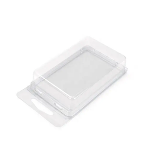 Emballage en plastique blister de coquille de palourde en PVC PET transparent recyclable personnalisé avec trou à main - Product Image 5