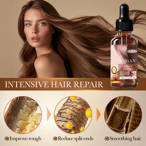 UUKKG Aceite capilar de argán 60ml nutritivo para el cuidado del cabello seco - Product Image 6