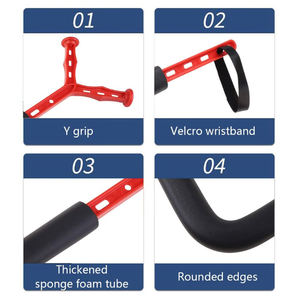 Тренажер для начинающих гольфистов: тренажер для улучшения осанки, поворотный тренажер для отработки ударов, из прочного композитного пластика. - Product Image 5