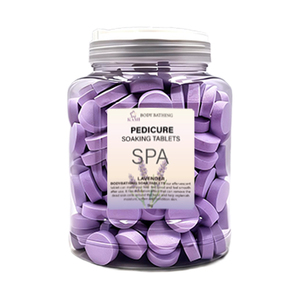 Boules effervescentes de bain de pieds pour diabétiques, faites à la main, de luxe, 100% naturelles, soin des pieds, spa nerveux, anti-gonflement, rehydratation des pieds, 1000g - Product Image 5