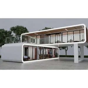 Đúc Sẵn Nhà Nhỏ Thông Minh Không Gian Viên Nang Nhà Kính Nhà Cabin Di Động Nhà Cho Bán Tại Trung Quốc