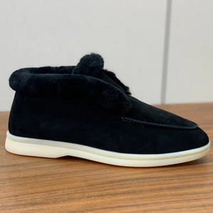 Botas de Nieve de Lujo para Mujer, Diseño de Alta Gama, de Cuero Genuino, Impermeables, Ligeras, Térmicas, para Todas las Estaciones - Product Image 5