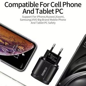 18W 3A Fast Charger QC3.0 <b>USB</b> Wall Charger Power Adapter US EU <b>Plug</b> Mobile Phone Charger - Product Image 6