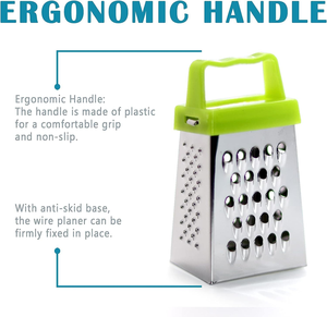 Stainless Steel Manual Mini Cute <b>Multifunctional</b> Fruit Carrot Slicer Machine Potato <b>Cutter</b> Plastic Handle Fruit Peeler Kitchen - Product Image 3