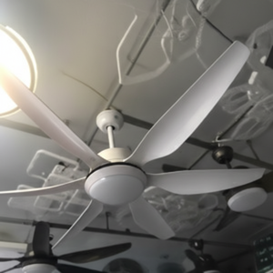 Moderno LED illuminato ventilatore a soffitto luce telecomando senza foro Design per la decorazione per la casa per la camera da letto bagno 110v/220v motore DC - Product Image 1