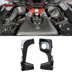 Nouveauté, pièces intérieures de voiture en fibre de carbone sèche de style OEM, kit intérieur moteur pour Ferrari 458 - Product Image 1