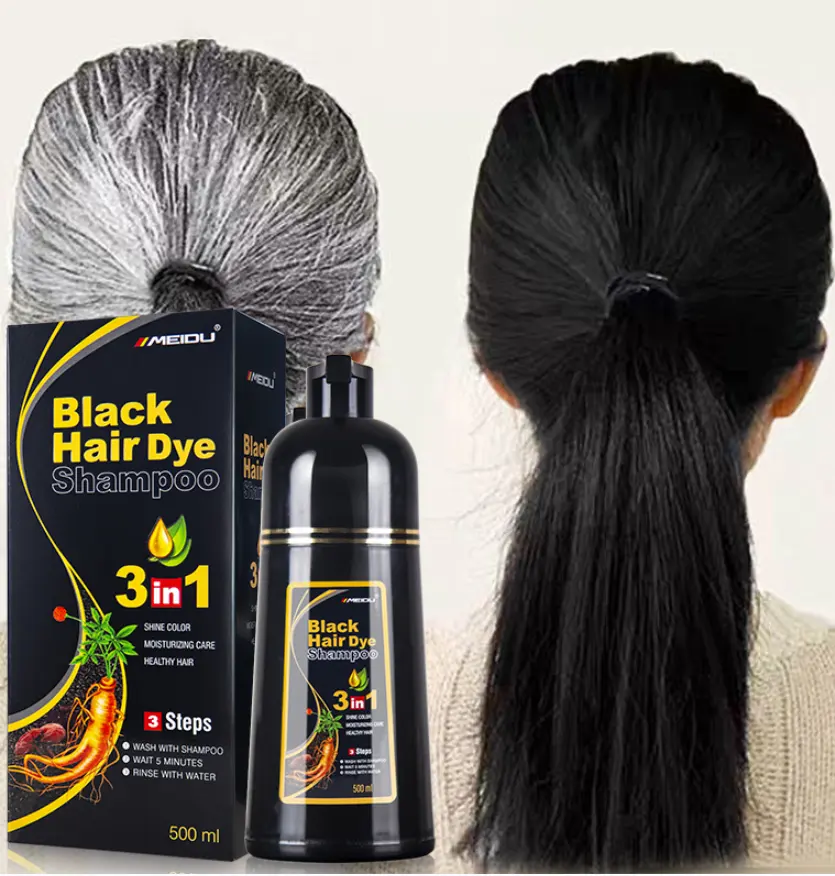 Hair Dye Shampoo Black