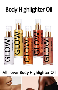 <span class=keywords><strong>Iluminador</strong></span> Líquido de Larga Duración, Resistente al Agua, para Rostro y Cuerpo, con Brillo y Efecto Bronceador, Marca Privada - Product Image 6