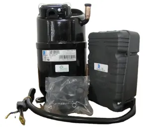 Piston portabel AJ5515E-FZ pendingin kompresor bebas minyak baru kondensasi Unit dengan Motor Freezer pendinginan