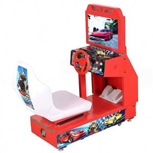 Machine de jeu de course de voitures pour enfants, simulateur de conduite à monnayeur pour aire de jeux intérieure - Product Image 4