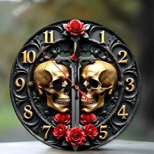 <span class=keywords><strong>Reloj</strong></span> <span class=keywords><strong>de</strong></span> madera cuadrado <span class=keywords><strong>de</strong></span> 25 cm que es un mosaico <span class=keywords><strong>de</strong></span> diferentes <span class=keywords><strong>tipos</strong></span> <span class=keywords><strong>de</strong></span> madera - Product Image 2