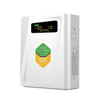 Convertisseur de tension AC monophasé EAST 220V 110V/50/60Hz pour usage domestique, transformateur toroïdal à affichage LCD en forme de bobine