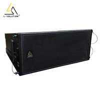 Système de sonorisation professionnel L-solution HDL210-A, 2 voies, double haut-parleur de 10 pouces, néodyme, Line Array, intérieur/extérieur, puissance de sortie 900W-3600W, en bois