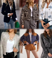 Manteaux d'automne et d'hiver pour femmes à prix direct et compétitif, Blazers de bureau pour femmes, Vêtements d'occasion en lots mixtes