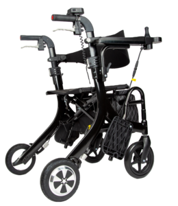 Chariot de courses pliable et léger tout-terrain pour personnes âgées, <span class=keywords><strong>fauteuil</strong></span> <span class=keywords><strong>roulant</strong></span>, vélo à main, dispositif d'assistance, marcheur et déambulateur - Product Image 1